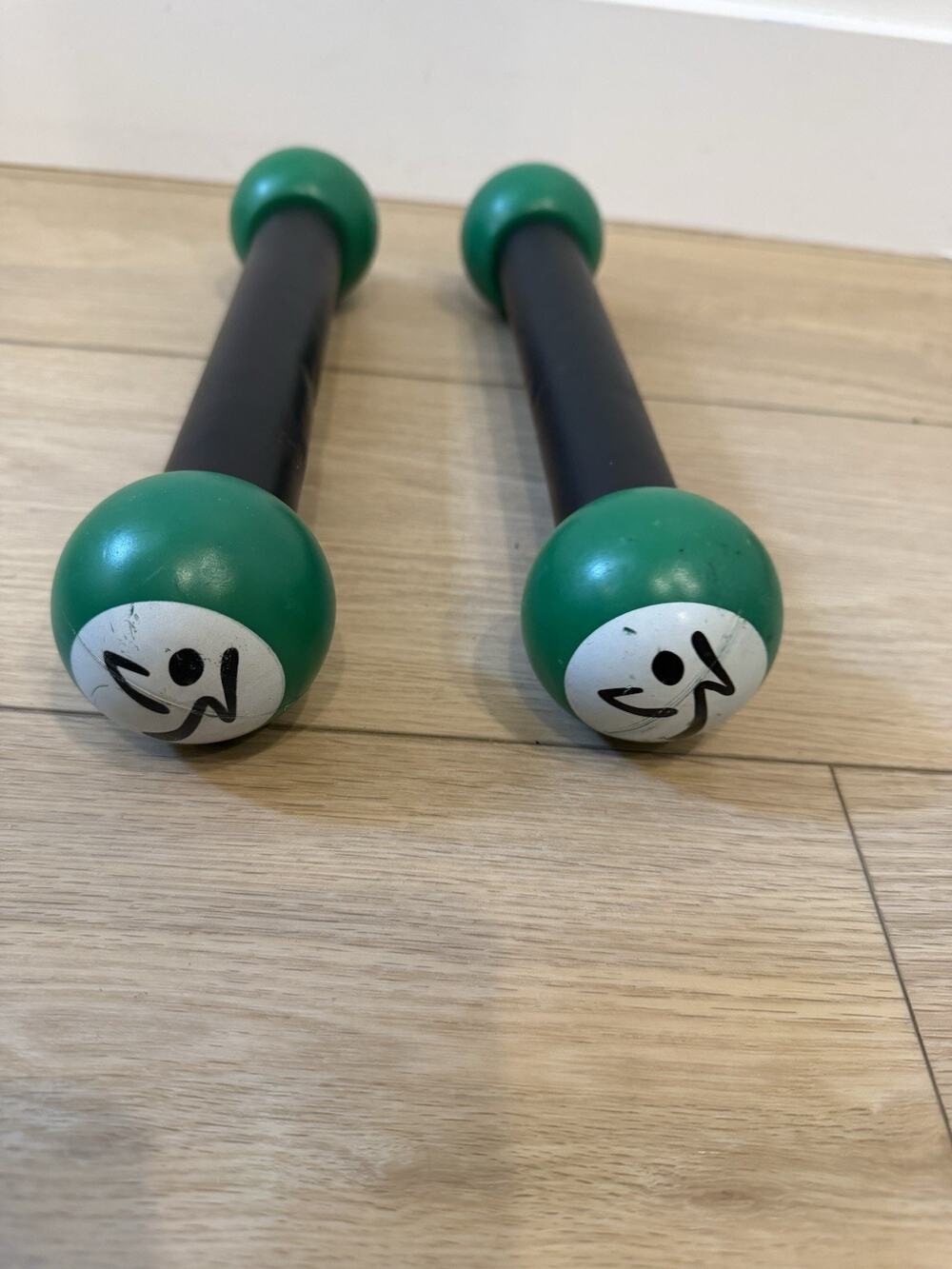 ZUMBA Fitness Body Shaping System Toning Sticks Shakers 1 lb *Hand Weights Only*